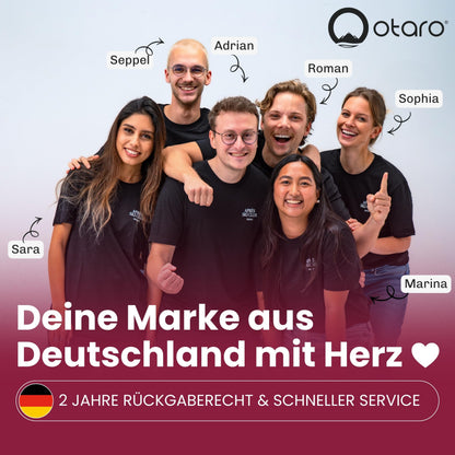 Otaro Skitasche für 2 Paar Ski und Skistöcke, längenverstellbar