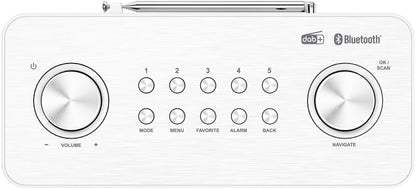 KENWOOD CR-ST80DAB Stereo-Kompaktradio DAB+ Bluetooth – Weiss