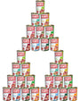 Rinti Kennerfleisch Hundefutter Mixpaket, 30 x 400 g, 10 Sorten – Nassfutter in Dosen