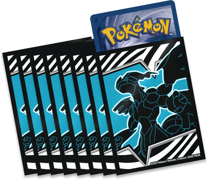 Pokémon Top-Trainer-Box Karmesin & Purpur Schwarze Blitze Zekrom