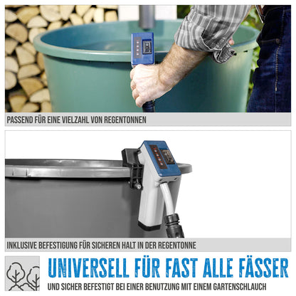 Güde Akku Regenfasspumpe RFP 12-201-04, 1500 l/h, 11 m Förderhöhe