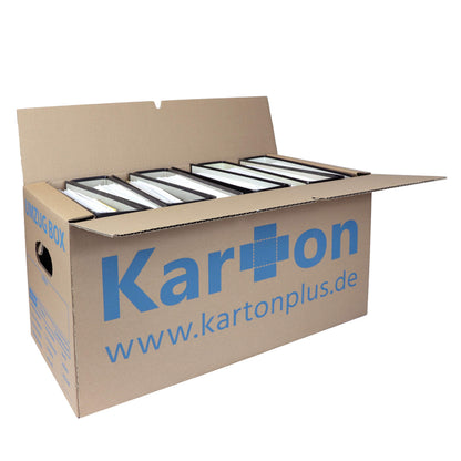 Kartonplus Umzugskartons 620 x 300 x 330 mm, 25 Stück, faltbar