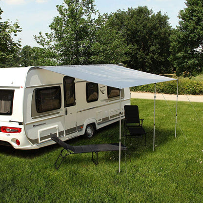 yourGEAR Wohnwagen Sonnensegel 4x2.4m - Doppelkeder 7/5mm