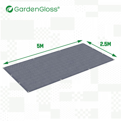GardenGloss Vorzeltteppich 250x500 cm Campingteppich wetterfest