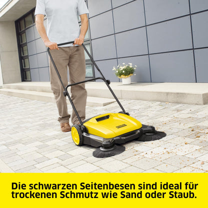 Kärcher Kehrmaschine S 3 Twin 2-in-1, 650 mm Arbeitsbreite, 16 l
