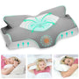 Elviros Nackenstützkissen Memory Foam Seitenschläferkissen, grau