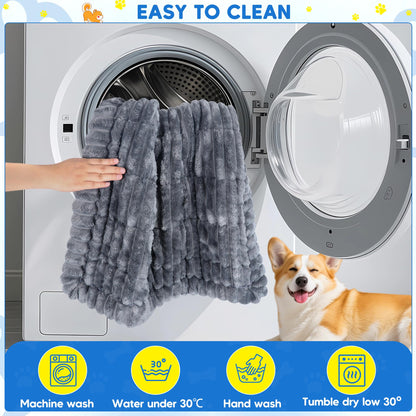 Loiion Hundematte Auto Rückbank, antirutsch, 127 x 62,5 cm, dunkelgrau