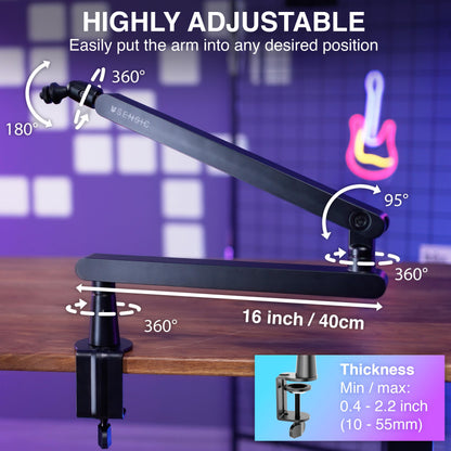SENSIC SA-30 LP Low Profile Mikrofonständer Tisch