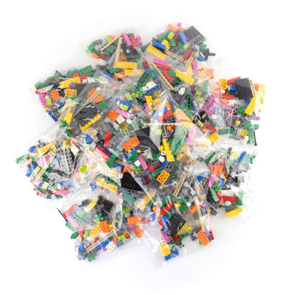Lego SERIOUS Play Window Exploration Bag – 10er Set. Set transparenter und farbiger Lego-Elemente zum Metaphernbau und zur Ideenentwicklung.