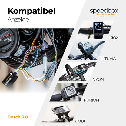 SpeedBox 3.0 eBike Tuning Chip – Bosch Motoren 2017-2025