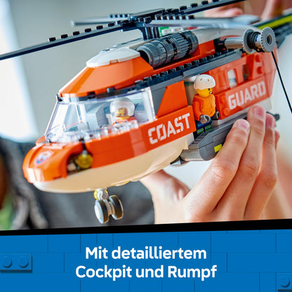 LEGO City Hubschrauber der Küstenwache 60503 Bauset mit 551 Teilen