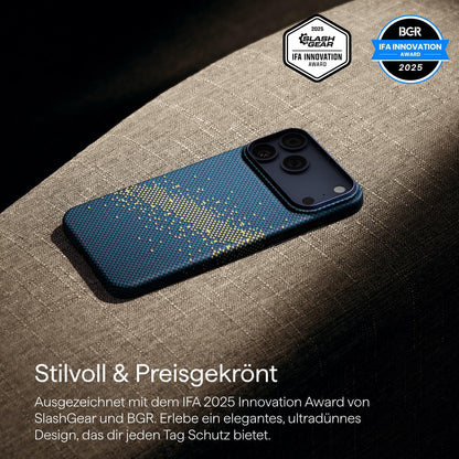 pitaka iPhone 17 Pro Max ultradünne Aramid Hülle - Milchstrasse