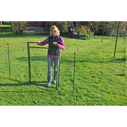VOSS.farming Elektrifizierbare Weidezaunnetz Tür, 125cm x 86cm