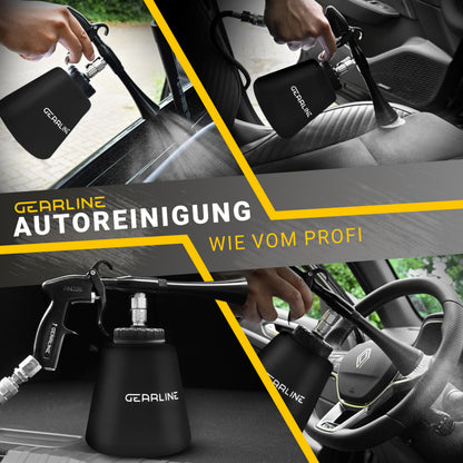 GEARLINE Druckluft-Reinigungspistole DR001 Set mit Wirbelstrahl