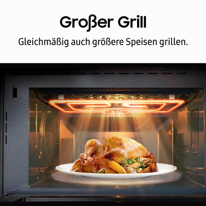 Samsung MG23K3614AW/EG Mikrowelle mit Grill 23L – Weiss