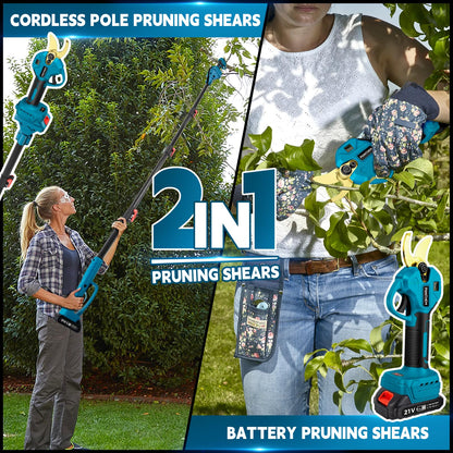 Makita 18V kompatible Akku Teleskop Astschere 2in1 – ohne Akku