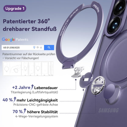 CASEKOO Samsung Galaxy S26 Ultra Hülle mit MagSafe Ständer, Violett