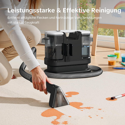 Welsauber Waschsauger A6-UK, Polster- und Teppichreiniger, 600 W