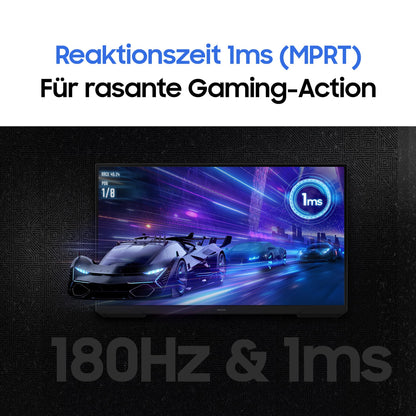 Samsung Odyssey G30D Gaming Monitor 27 Zoll Full HD 180Hz