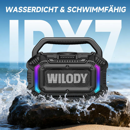 Wilody Boost10X Ultra Bluetooth Lautsprecher 100W Outdoor IPX7