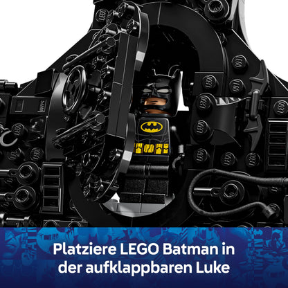 LEGO DC Batman Logo Bauset 76330 mit Minifiguren, 678 Teile