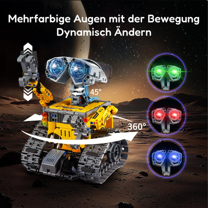 IKUPER Technik Roboter 6-in-1 Bausatz, programmierbar, 631 Teile