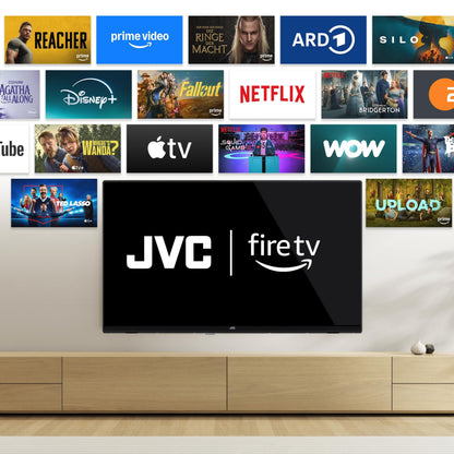 JVC LT-32VRH3555 Fernseher 32 Zoll HD-Ready Smart TV mit Fire TV