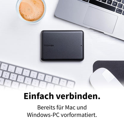 TOSHIBA Canvio Partner Externe Festplatte – 1TB Portable