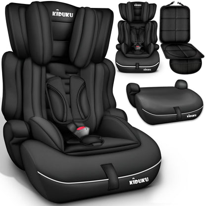 KIDUKU Autokindersitz 9-36 kg Gruppe 1/2/3 mit Kindersitzunterlage