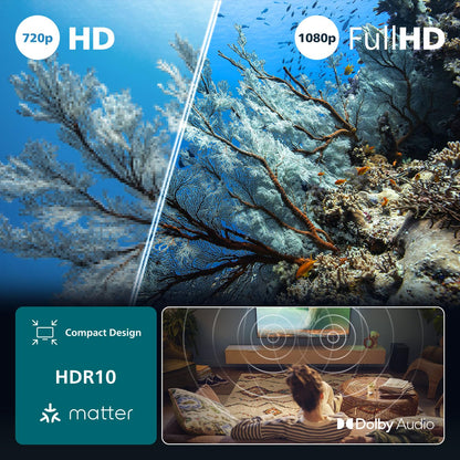 Philips 32PHS6000 HD LED Smart TV 32 Zoll – Titan OS, Pixel Plus