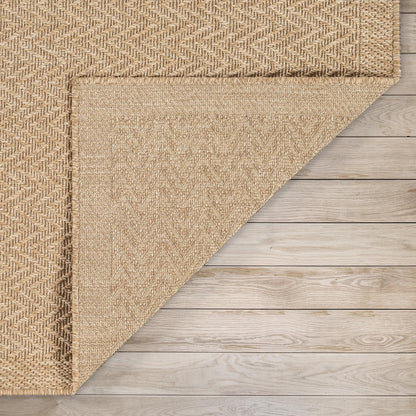 the carpet Kansas Outdoor Teppich Jute-Look, Nature, ca. 160 x 230 cm