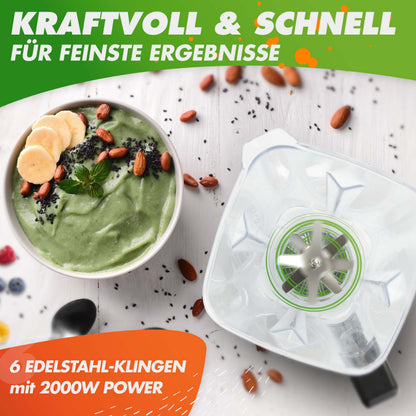 NUTRI-BLENDER MAX Hochleistungsmixer - 2000W, 2L Tritan