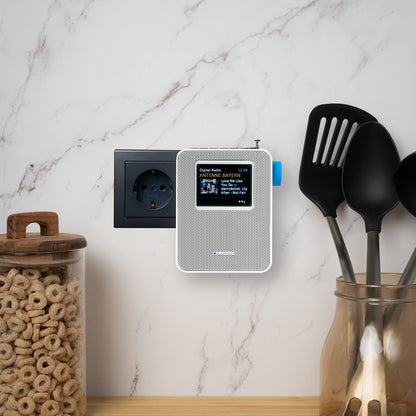 Blaupunkt PDB 200 DAB+ Steckdosenradio – Bluetooth Farbdisplay