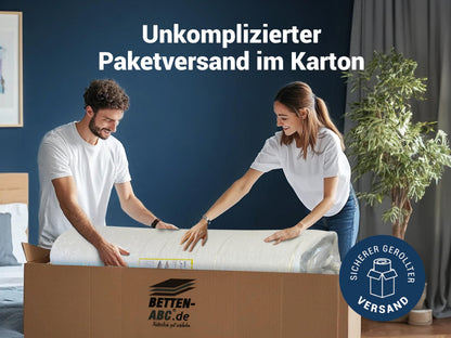 Betten-ABC KSP-500 Hybridschaum Wendematratze - 90x200 H2/H3