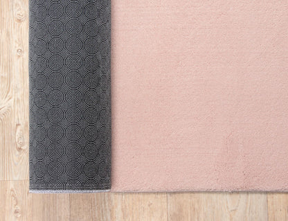 the carpet Relax Kurzflor-Teppich Blush waschbar 160 x 220 cm