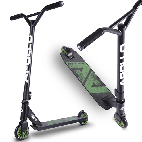 Apollo Gravity Stuntscooter - Trick Roller für Kids & Anfänger. Robuster Scooter mit Aluminium-Deck und T-Bar für Tricks.