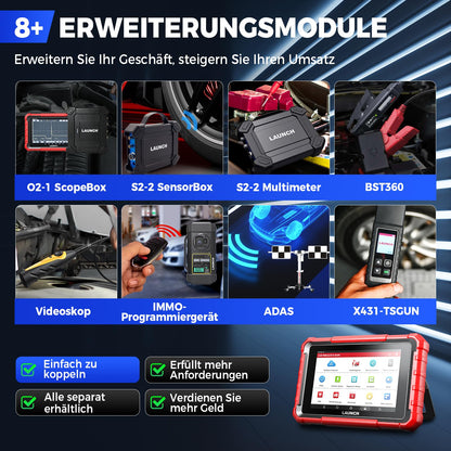 LAUNCH X431 PROS Elite OBD2 Diagnosegerät mit ECU-Codierung