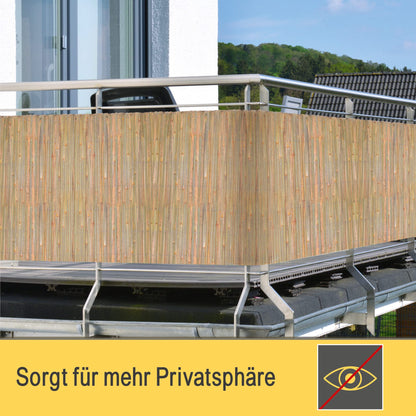 Sol Royal Bambus-Sichtschutz B89 160x600 cm für Balkon und Garten