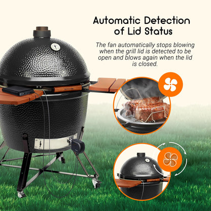 Inkbird Grillgebläse Bluetooth WiFi 4 Sonden für Smoker