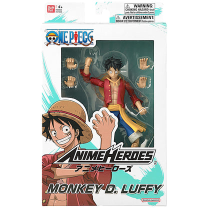 Bandai Anime Heroes One Piece Monkey D. Ruffy Figur 17 cm