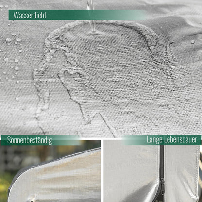 SoBuy Fahrradgarage KLS11-L – Wetterfest für 2-4 Fahrräder