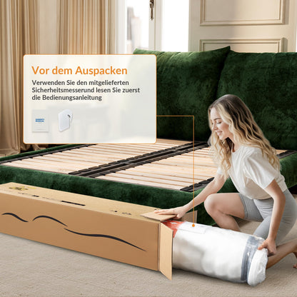 TXO Taschenfederkernmatratze 140x200 cm, H3, 7-Zonen, 25 cm hoch
