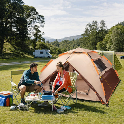 BETENST Pop Up Campingzelt - 3-Personen Familienzelt Wasserdicht Winddicht