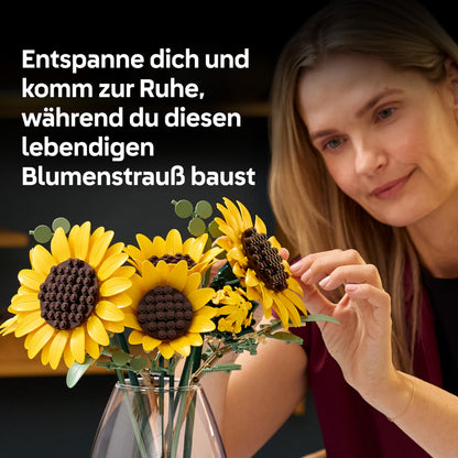 LEGO Botanicals Sonnenblumenstrauss 11502 Bauset für Erwachsene