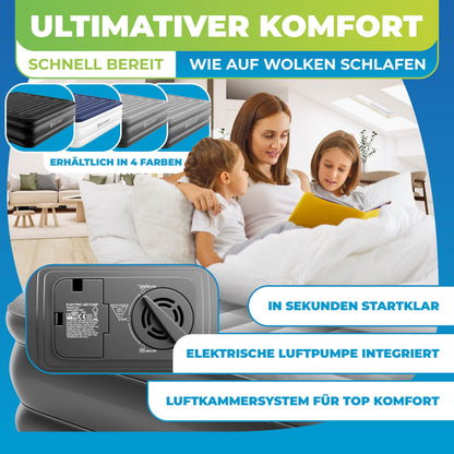 KESSER Luftbett Gästebett – Selbstaufblasend mit Pumpe, Doppel