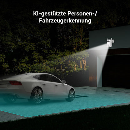 EZVIZ H9c 5MP Dual Pan & Tilt WLAN Kamera Aussen