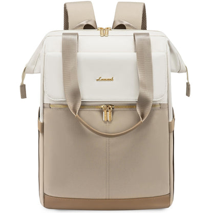 LOVEVOOK Damen Rucksack Gross mit Laptopfach 17 Zoll, wasserdicht