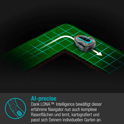 Gardena smart SILENO City 600 Mähroboter Set mit smart Gateway