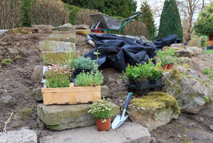 GardenMate Unkrautvlies Gartenvlies 50 m², 150 g/m², wasserdurchlässig