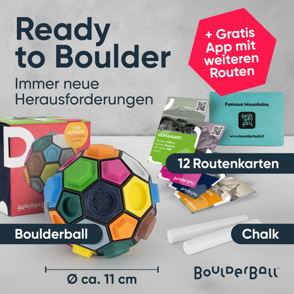 BOULDER BALL Boulderball Basic Kletterball Geschicklichkeitsspiel